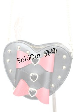 画像1: DearMyLove / あめちゃん ポシェット  クロ×アカ O-25-09-23-1049-EL-BG-IG-OS