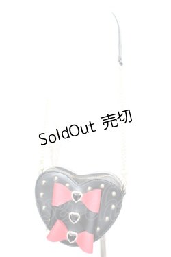 画像2: DearMyLove / あめちゃん ポシェット  クロ×アカ O-25-09-23-1049-EL-BG-IG-OS