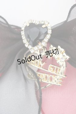 画像2: DearMyLove / あめちゃんヘアアクセ  アカ×クロ O-25-09-23-1050-EL-AC-IG-OS