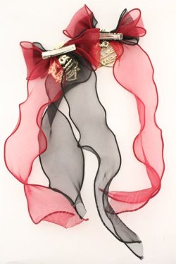 画像3: DearMyLove / あめちゃんヘアアクセ  アカ×クロ O-25-09-23-1050-EL-AC-IG-OS