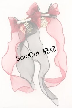 画像3: DearMyLove / あめちゃんヘアアクセ  アカ×クロ O-25-09-23-1050-EL-AC-IG-OS