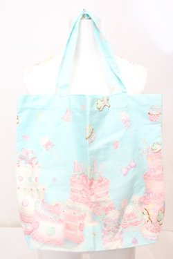 画像1: Angelic Pretty / Decoration Dream裾柄エコトート  サックス O-25-09-23-1052-AP-BG-IG-OS