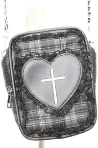 Jamie エーエヌケー / 2025年 Jamieエーエヌケー HappyBag ゴシックチェックポシェット 単品  グレーチェック O-25-09-23-1006-LO-TO-IG-ZT335