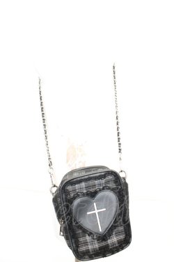 画像2: Jamie エーエヌケー / 2025年 Jamieエーエヌケー HappyBag ゴシックチェックポシェット 単品  グレーチェック O-25-09-23-1006-LO-TO-IG-OS