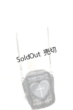 画像2: 【SALE】Jamie エーエヌケー / 2025年 Jamieエーエヌケー HappyBag ゴシックチェックポシェット 単品  グレーチェック O-25-09-23-1006-LO-TO-IG-ZT335