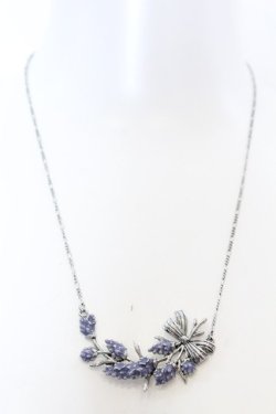 画像2: axes femme / 紫陽花モチーフネックレス  シルバー O-25-09-23-1010-AX-AC-OW-OS