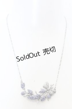 画像2: axes femme / 紫陽花モチーフネックレス  シルバー O-25-09-23-1010-AX-AC-OW-OS