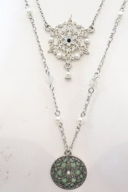 画像1: axes femme / スノーパールネックレス  シルバー O-25-09-23-1013-AX-AC-OW-OS