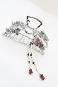 axes femme / いちごモチーフバンスクリップ  シルバー O-25-09-23-1018-AX-AC-OW-OS