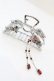 画像1: axes femme / いちごモチーフバンスクリップ  シルバー O-25-09-23-1018-AX-AC-OW-OS (1)