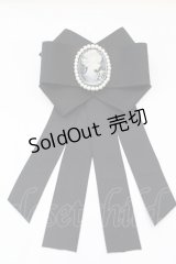 MIHO MATSUDA / カメオブローチ  ブラック O-25-09-23-1022-GO-ZA-IG-OS