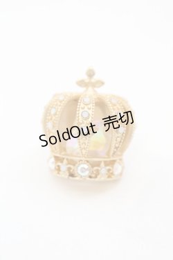 画像1: axes femme kawaii / ロイヤルクラウンリング  ゴールド O-25-09-23-1023-AX-AC-OW-OS