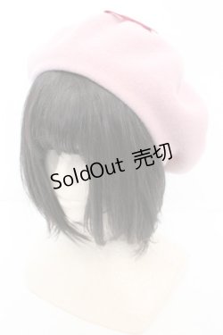 画像1: 【SALE】Ank Rouge / レースアップリボンベレー  ピンク O-25-09-23-1030-CA-AC-IG-ZT387