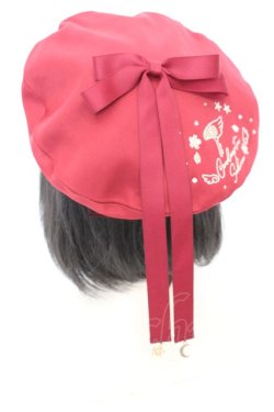 画像1: axes femme / カードキャプターさくら／ベレー帽  アカ O-25-09-23-1034-AX-AC-OW-OS