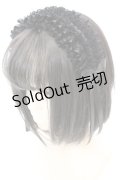 Reizend / フリルカチューシャ  ブラック O-25-09-23-1038-LO-AC-IG-OS