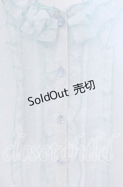 画像2: BERRY.Q / ドビードットブラウス  サックス O-25-09-23-065-LO-BL-IG-OS