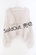 【SALE】仲夏物語 / ニットボレロ  ピンク系 O-25-09-23-067-EL-TO-IG-ZT016