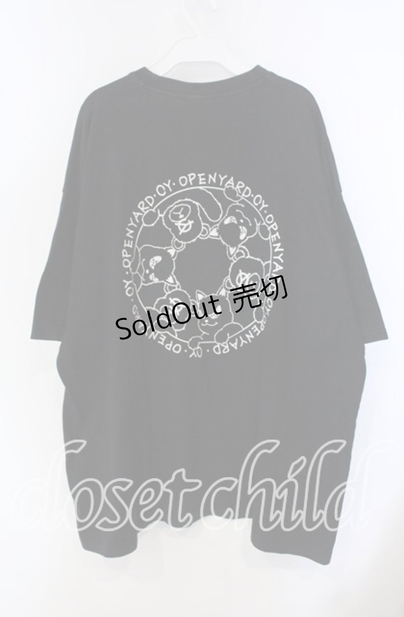 画像3: 【SALE】OY / サークルptTシャツ 2 ブラック O-25-09-23-073-PU-TO-OW-ZT038 (3)