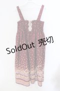 axes femme / 小花柄2WAYスカート M ワイン O-25-09-23-076-AX-SK-OW-OS