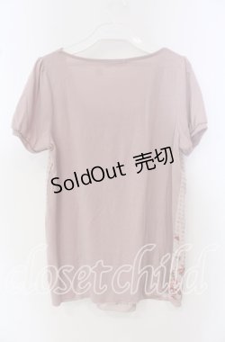 画像4: axes femme / バラ×チェックトップス M ピンク O-25-09-23-085-AX-TO-OW-OS