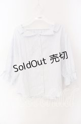 F&A / オフショル開衿5分袖シャツ  オフ O-25-09-23-008-LO-BL-IG-ZT361