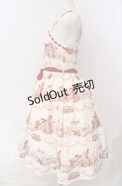 画像4: axes femme kawaii / お菓子の家柄ジャンスカ M キナリ O-25-09-23-090-AX-OP-OW-OS