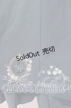 画像3: Amavel / ネモフィラとスズランのケープワンピース F グリーン O-25-09-23-094-CA-OP-OW-OS