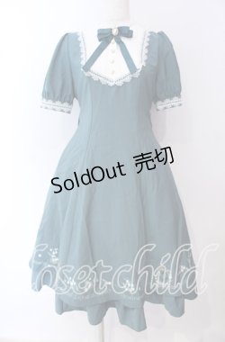 画像7: Amavel / ネモフィラとスズランのケープワンピース F グリーン O-25-09-23-094-CA-OP-OW-OS