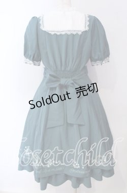 画像8: Amavel / ネモフィラとスズランのケープワンピース F グリーン O-25-09-23-094-CA-OP-OW-OS