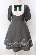Amavel / ヨーク切替フィット＆フレアワンピ F グレー O-25-09-23-095-CA-OP-OW-ZT217