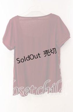 画像3: axes femme / アンティーク柄チュニ M ワイン O-25-09-23-101-AX-TO-OW-OS