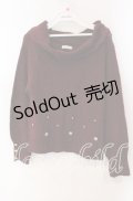 axes femme / パール配色ニット M ワイン O-25-09-23-107-AX-TO-OW-OS