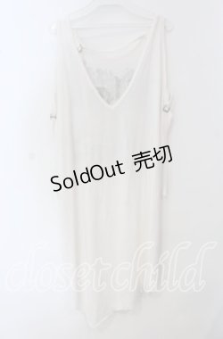 画像3: ALGONQUINS / フロッキーロゴロングタンク  ホワイト O-25-09-23-010-AL-TO-IG-OS