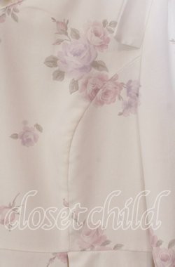 画像2: LODISPOTTO / ショルダーリボンローズワンピース M オフシロ O-25-09-23-109-LO-OP-OW-OS