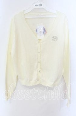 画像1: m petit by misako / UVカットサマーカーディガン M アイボリー O-25-09-23-122-LO-TO-OW-OS