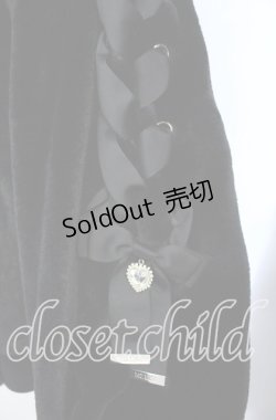 画像2: LIZ LISA / レースアップスリーブうさみみファーブルゾン 0 クロ O-25-09-23-015-LO-CO-OW-OS