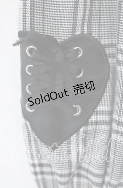 画像3: Ank Rouge / ハートスピンドルAラインワンピース M クロ O-25-09-23-018-CA-OP-OW-OS