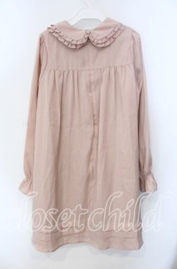 画像3: Ank Rouge / マットサテンAラインワンピース M ピンク O-25-09-23-023-CA-OP-OW-OS