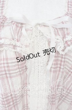 画像2: LIZ LISA / レース配色ビスチェ  ピンク×アイボリー O-25-09-25-036-LO-TO-OW-OS