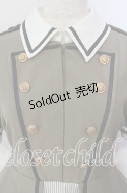 画像2: Amavel / レイヤードミリタリーワンピース F カーキグリーン O-25-09-25-048-CA-OP-OW-ZT318