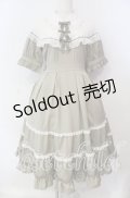 Amavel / Classical Maiden ティアードワンピース F カーキグリーン O-25-09-25-049-CA-OP-OW-OS