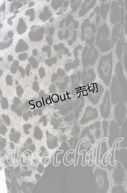 画像3: SEX POT ReVeNGe / レオパードフラップ  ブラック O-25-09-25-004-SP-SK-IG-OS