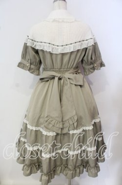画像4: Amavel / Classical Maiden ティアードワンピース F カーキグリーン O-25-09-25-049-CA-OP-OW-OS
