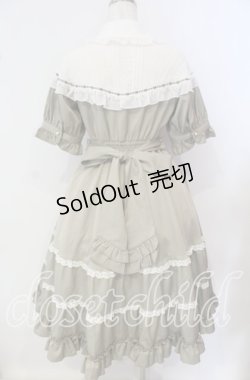 画像4: Amavel / Classical Maiden ティアードワンピース F カーキグリーン O-25-09-25-049-CA-OP-OW-OS