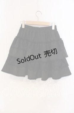 画像3: axes femme POETIQUE / フリルミニスカート  クロ O-25-09-25-005-AX-OP-IG-OS