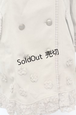 画像2: axes femme / ファーカラー付きスプリングコート M ベージュ O-25-09-25-1005-AX-CO-IG-OS