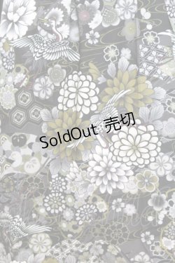 画像2: Qutie Frash / 和柄プリーツコルセット  ブラック O-25-09-25-1045-QU-TO-OW-OS