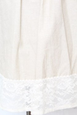 画像2: axes femme / ウエストタッセルレース配色スカート M キナリ O-25-09-25-1048-AX-SK-OW-OS