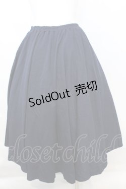 画像2: axes femme / 縦レース入フィッシュテールスカート M ネイビー O-25-09-25-1051-AX-TO-OW-ZT280