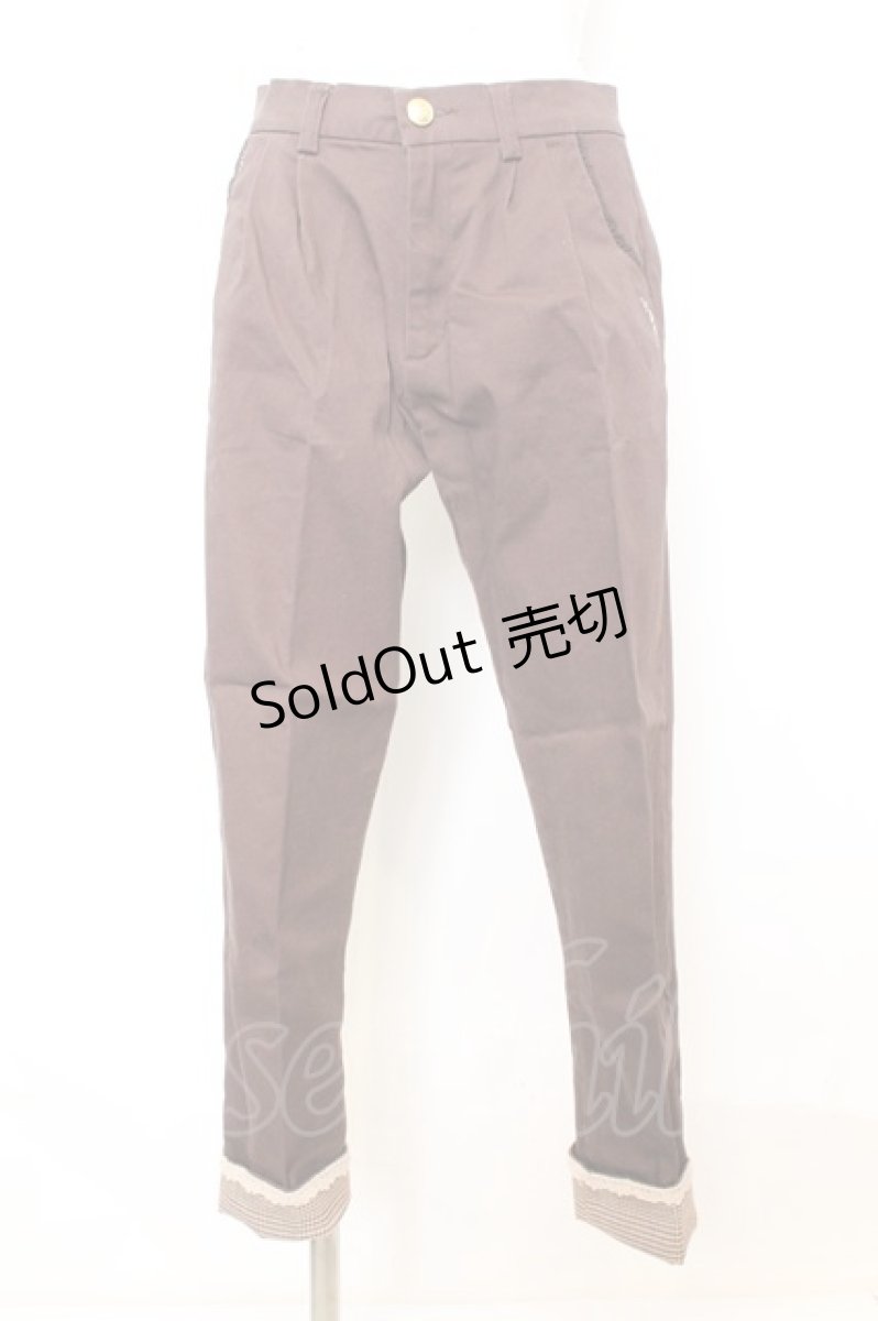 画像1: 【SALE】axes femme / テーパードパンツ M ブラウン O-25-09-25-1058-AX-PA-OW-ZT276 (1)
